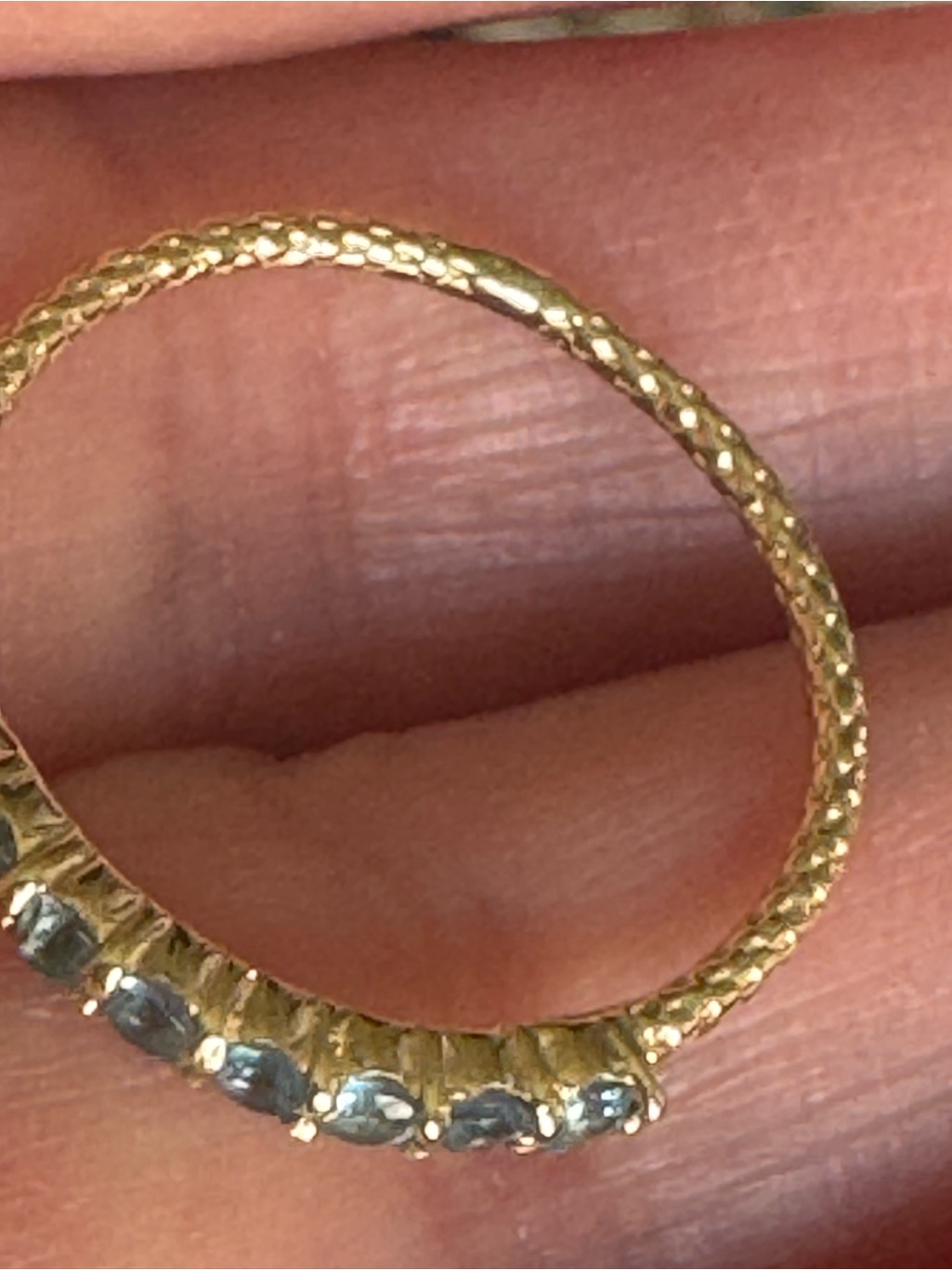 Jacquie Aiche 14k Yellow Gold Aquamarine Vintage Waif Ring — image 5 of 5